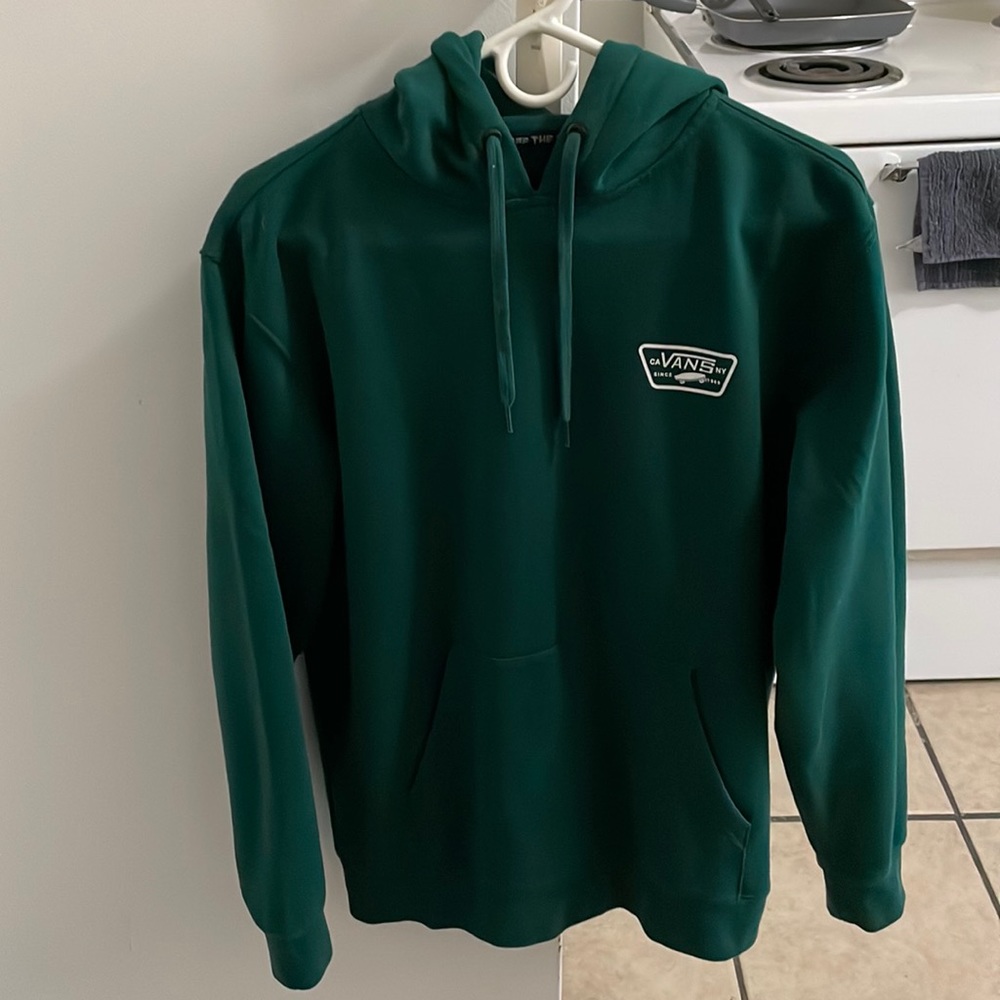 VANS Pull over hoodie , Emerald Green size Small